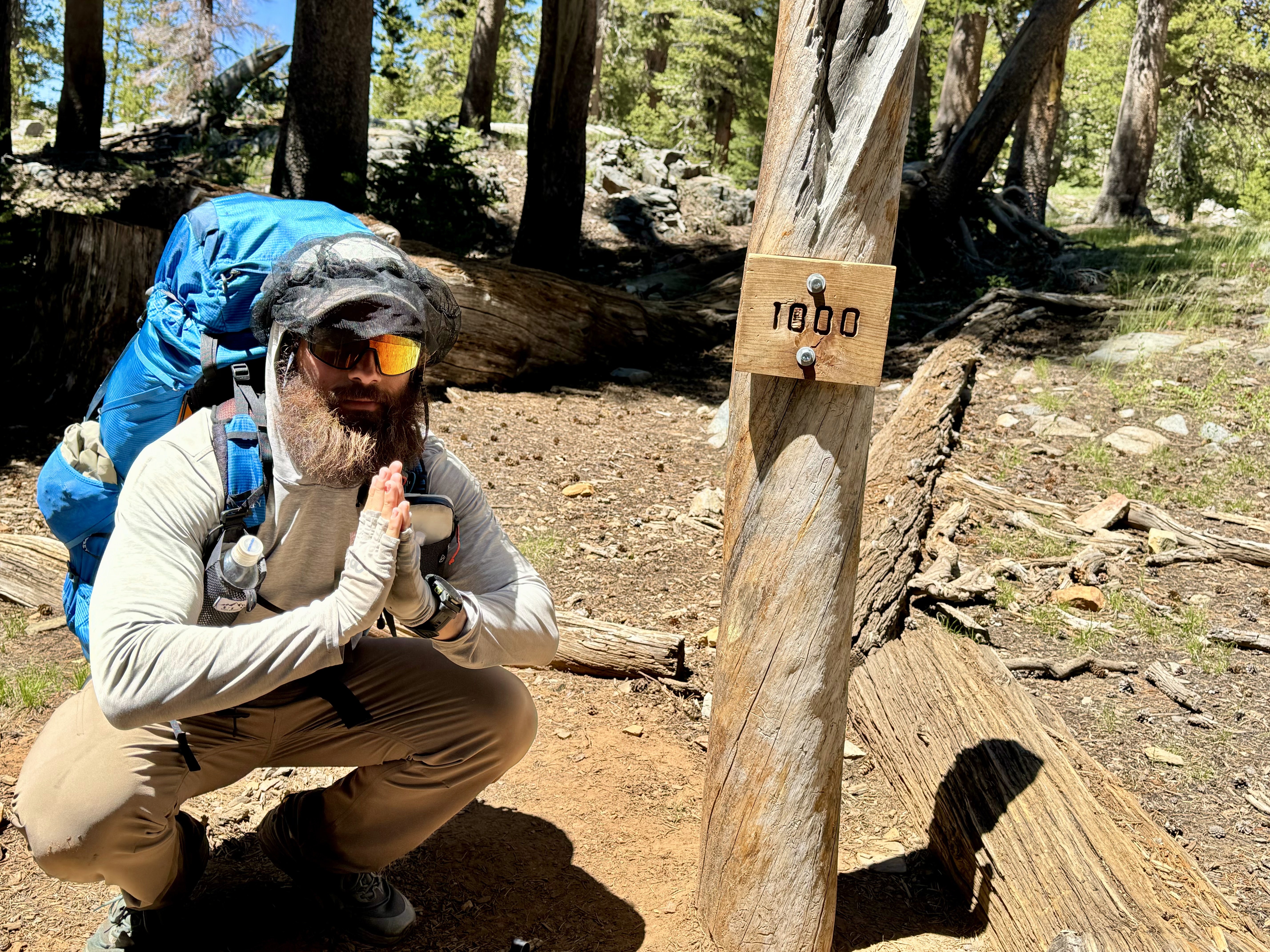 Pat Wilver on the Pacific Crest Trail